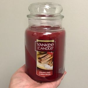 NEW Yankee Candle Sparkling Cinnamon Large Candle